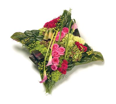 Green and pink deals cushions